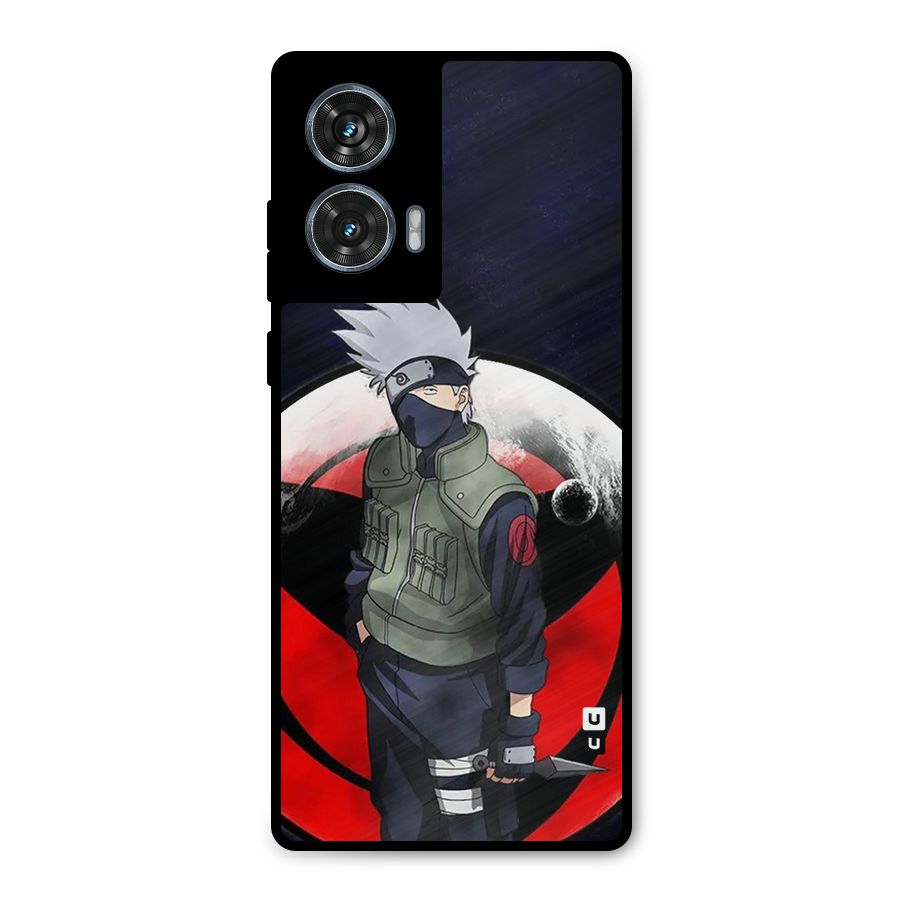 Kakashi Hatake Knife Metal Back Case for Motorola Edge 50 Fusion
