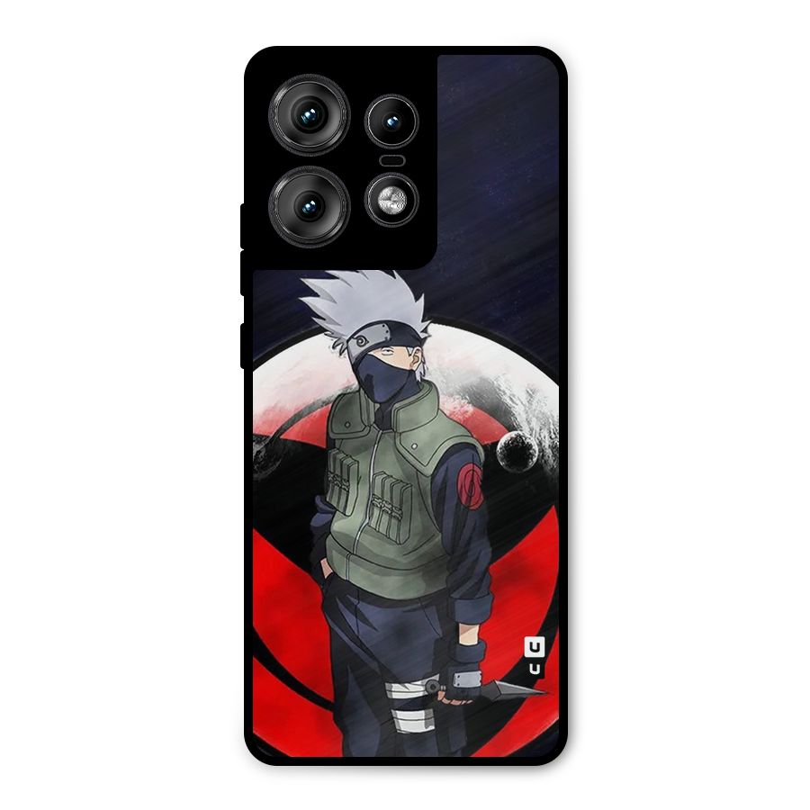 Kakashi Hatake Knife Metal Back Case for Motorola Edge 50 Pro