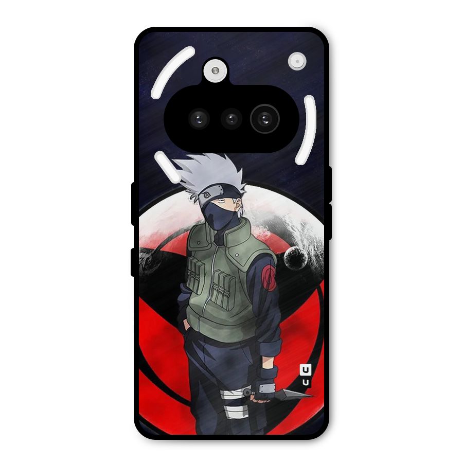 Kakashi Hatake Knife Metal Back Case for Nothing Phone 3a
