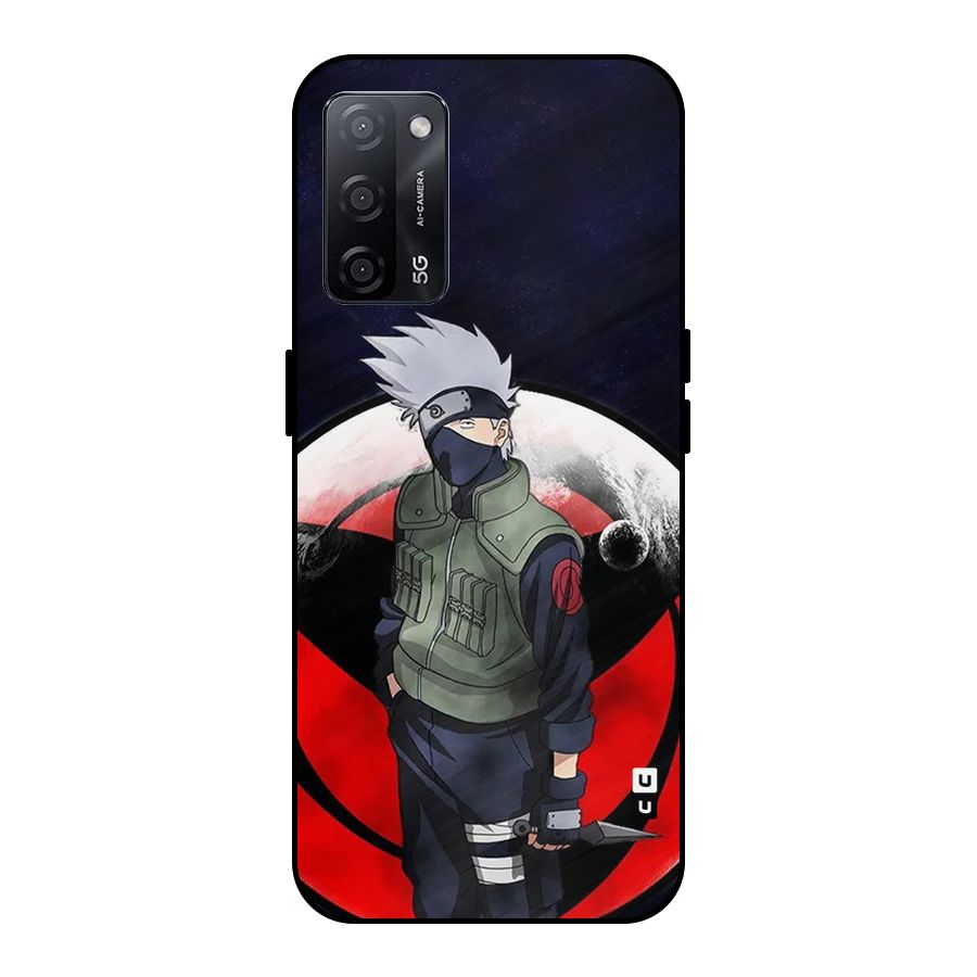 Kakashi Hatake Knife Metal Back Case for Oppo A53s 5G