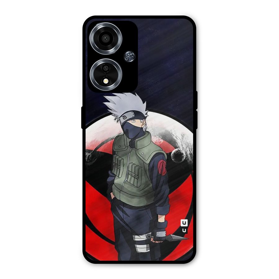 Kakashi Hatake Knife Metal Back Case for Oppo A59