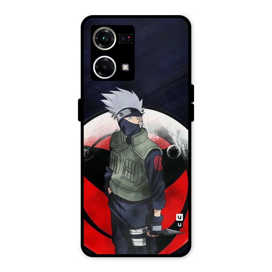 Kakashi Hatake Knife Metal Back Case for Oppo F21s Pro 4G