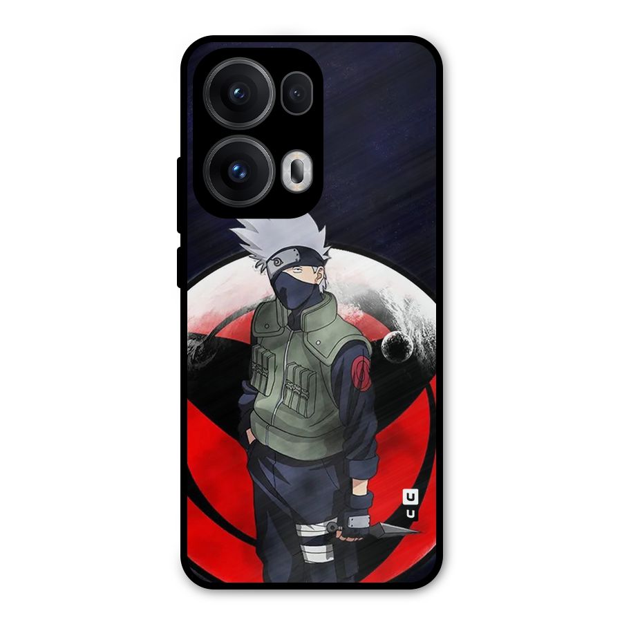 Kakashi Hatake Knife Metal Back Case for Oppo Reno13 Pro