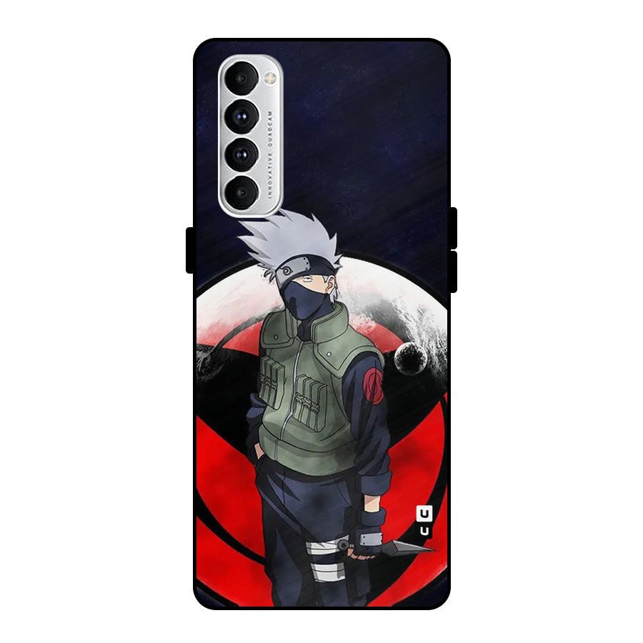 Kakashi Hatake Knife Metal Back Case for Oppo Reno4 Pro