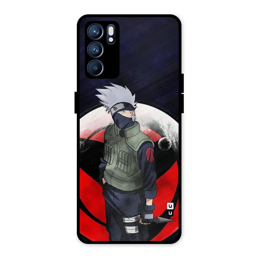 Kakashi Hatake Knife Metal Back Case for Oppo Reno6 5G