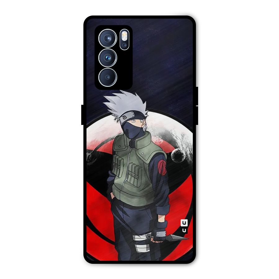 Kakashi Hatake Knife Metal Back Case for Oppo Reno6 Pro 5G