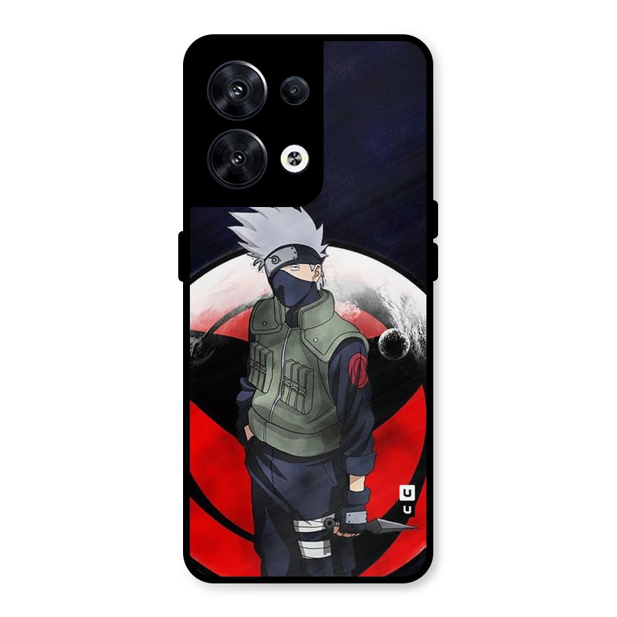 Kakashi Hatake Knife Metal Back Case for Oppo Reno8 5G