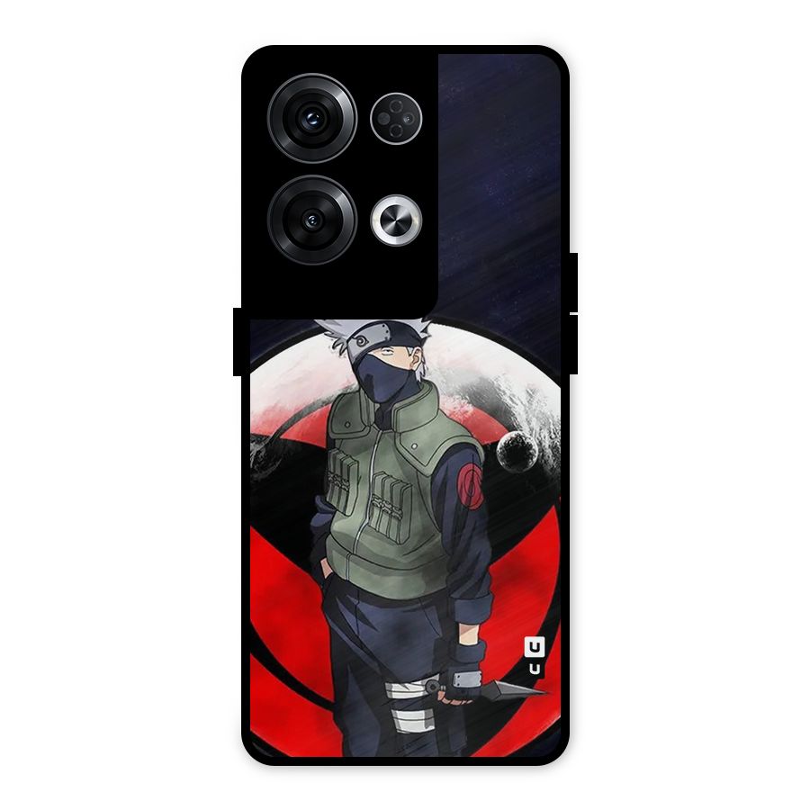 Kakashi Hatake Knife Metal Back Case for Oppo Reno8 Pro 5G