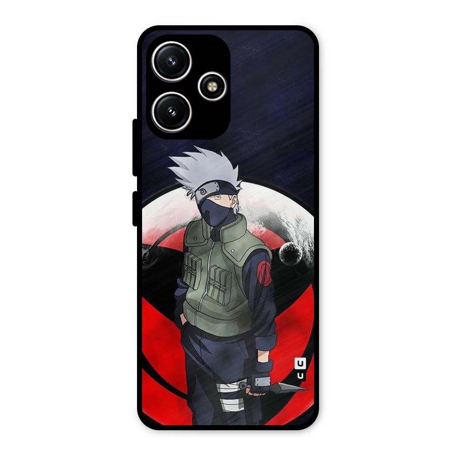 Kakashi Hatake Knife Metal Back Case for Redmi 12 5G