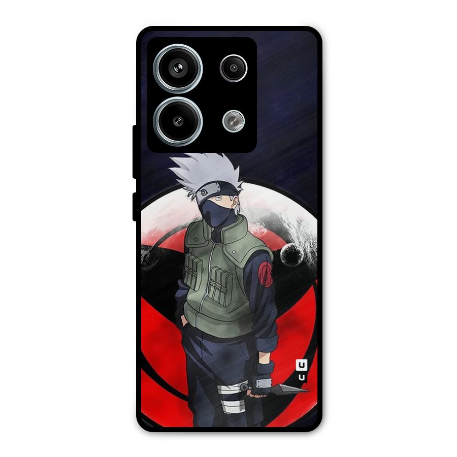 Kakashi Hatake Knife Metal Back Case for Redmi Note 13 Pro 5G