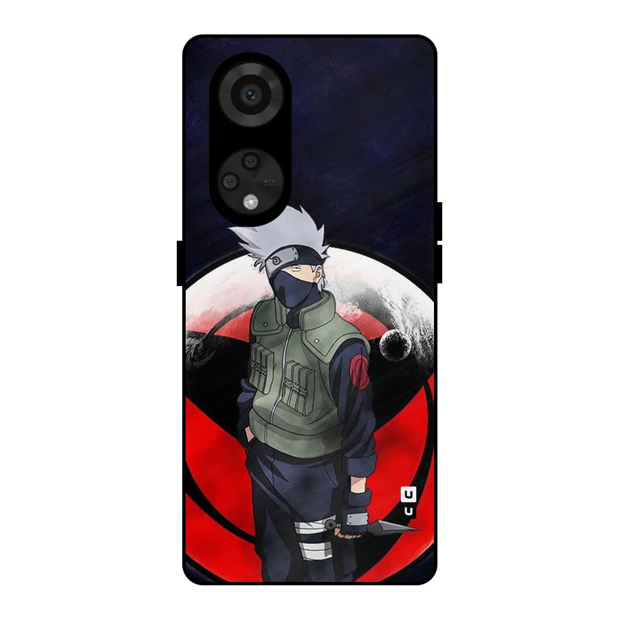Kakashi Hatake Knife Metal Back Case for Reno8 T 5G