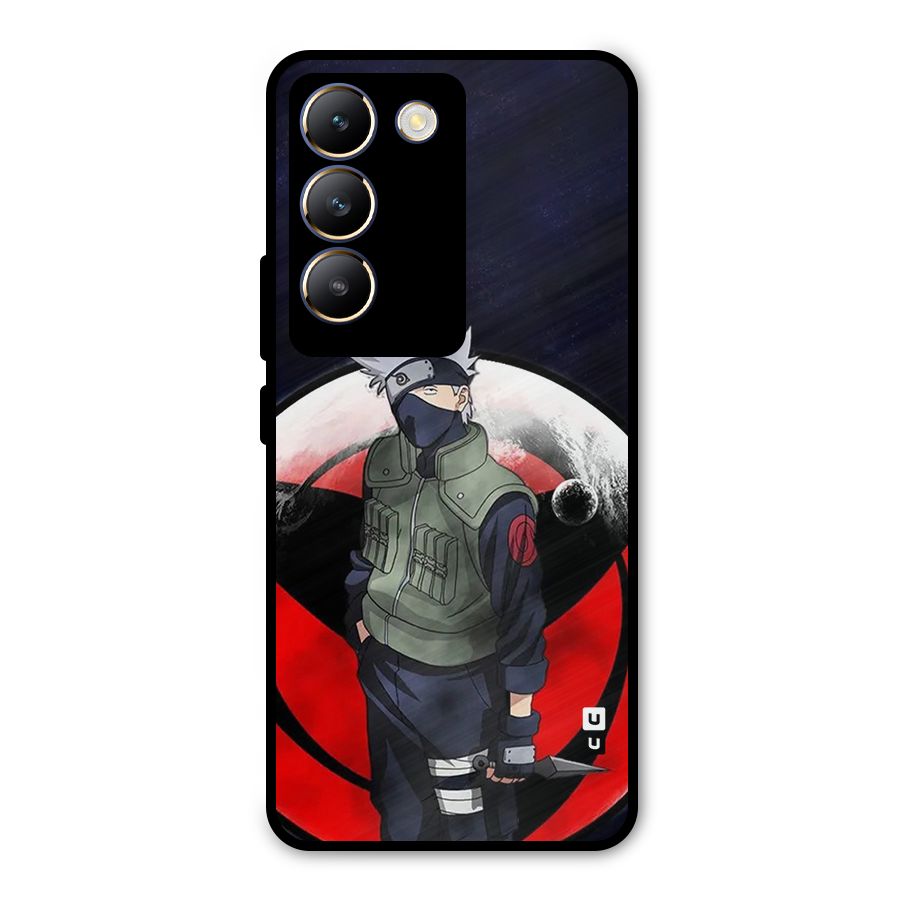 Kakashi Hatake Knife Metal Back Case for Vivo T3 5G