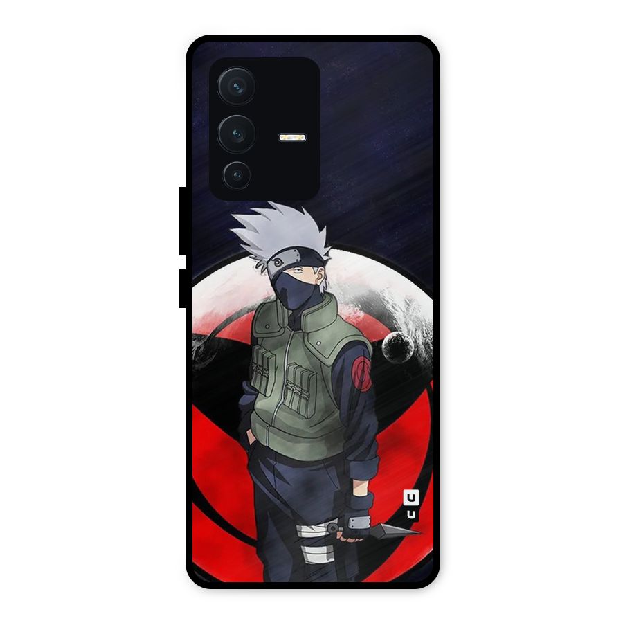 Kakashi Hatake Knife Metal Back Case for Vivo V23 5G