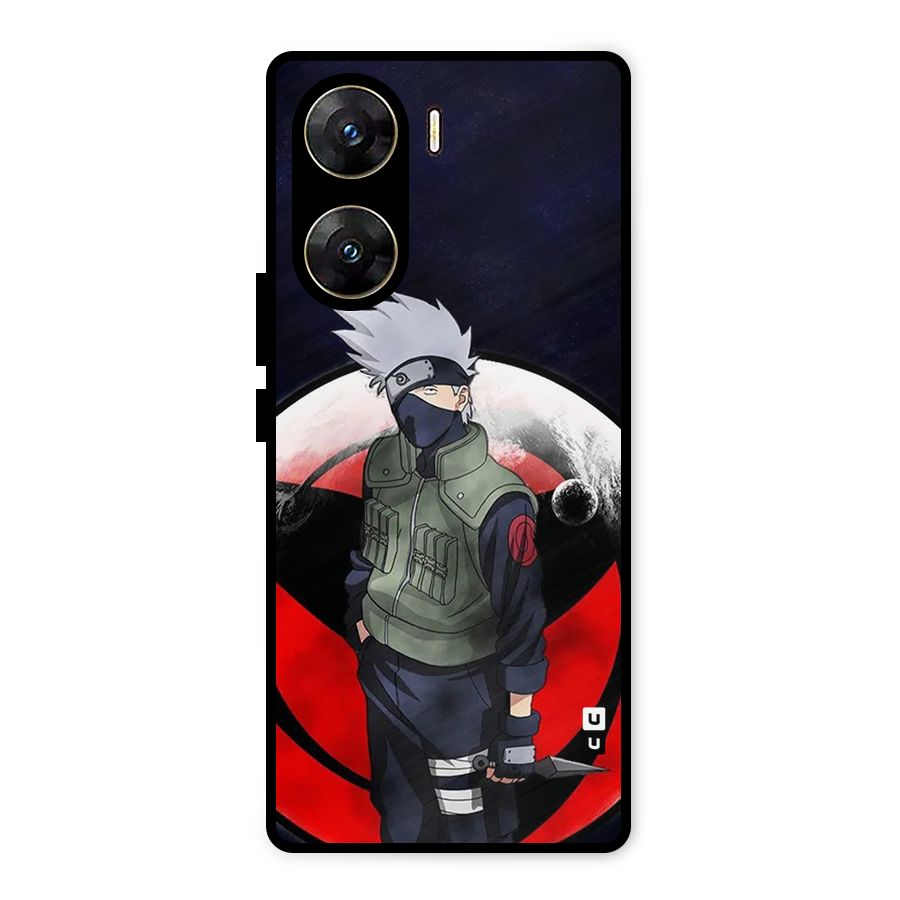 Kakashi Hatake Knife Metal Back Case for Vivo V29e