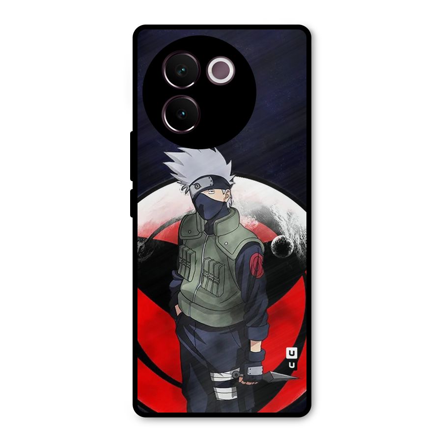 Kakashi Hatake Knife Metal Back Case for Vivo V30e