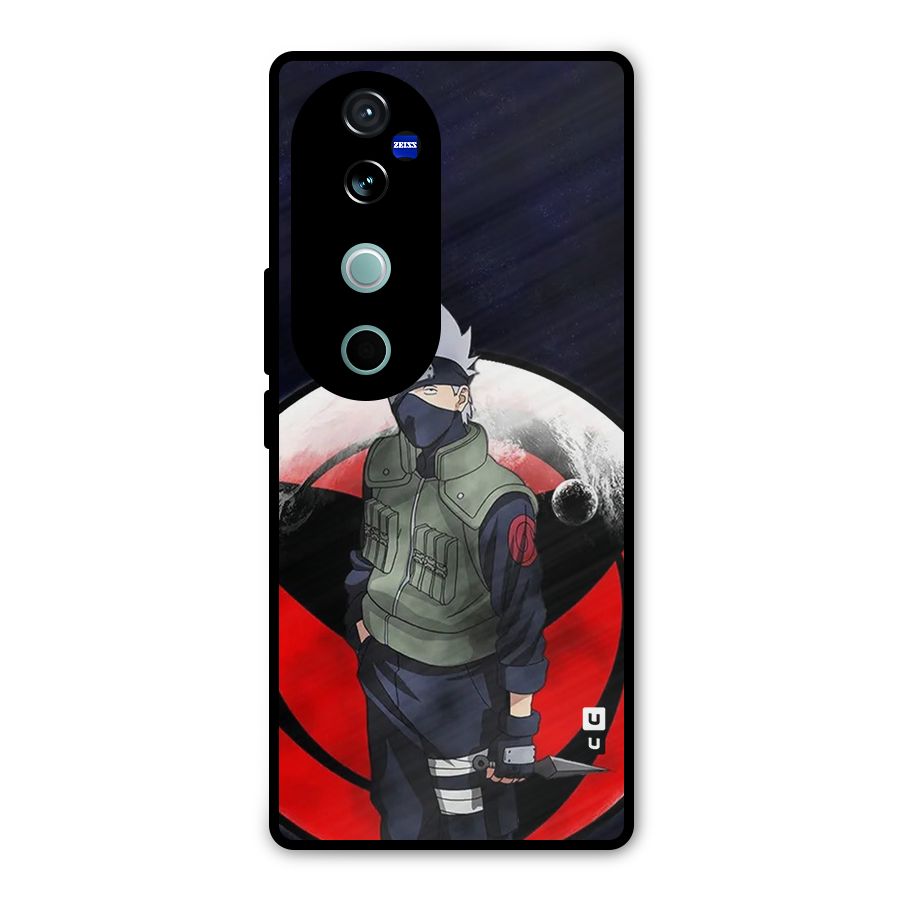 Kakashi Hatake Knife Metal Back Case for Vivo V40