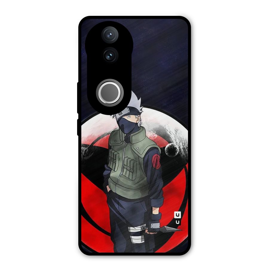 Kakashi Hatake Knife Metal Back Case for Vivo V50e