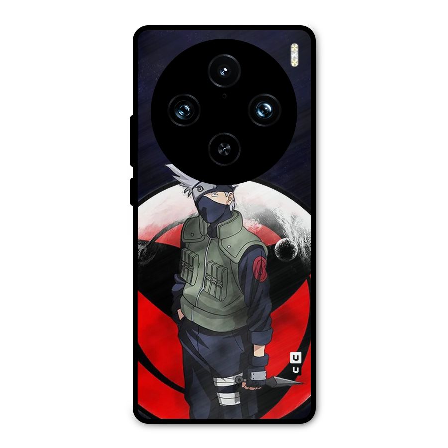 Kakashi Hatake Knife Metal Back Case for Vivo X100 Pro