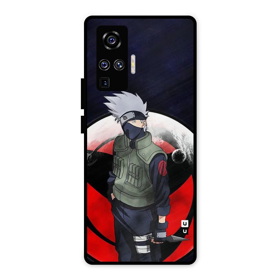 Kakashi Hatake Knife Metal Back Case for Vivo X50 Pro