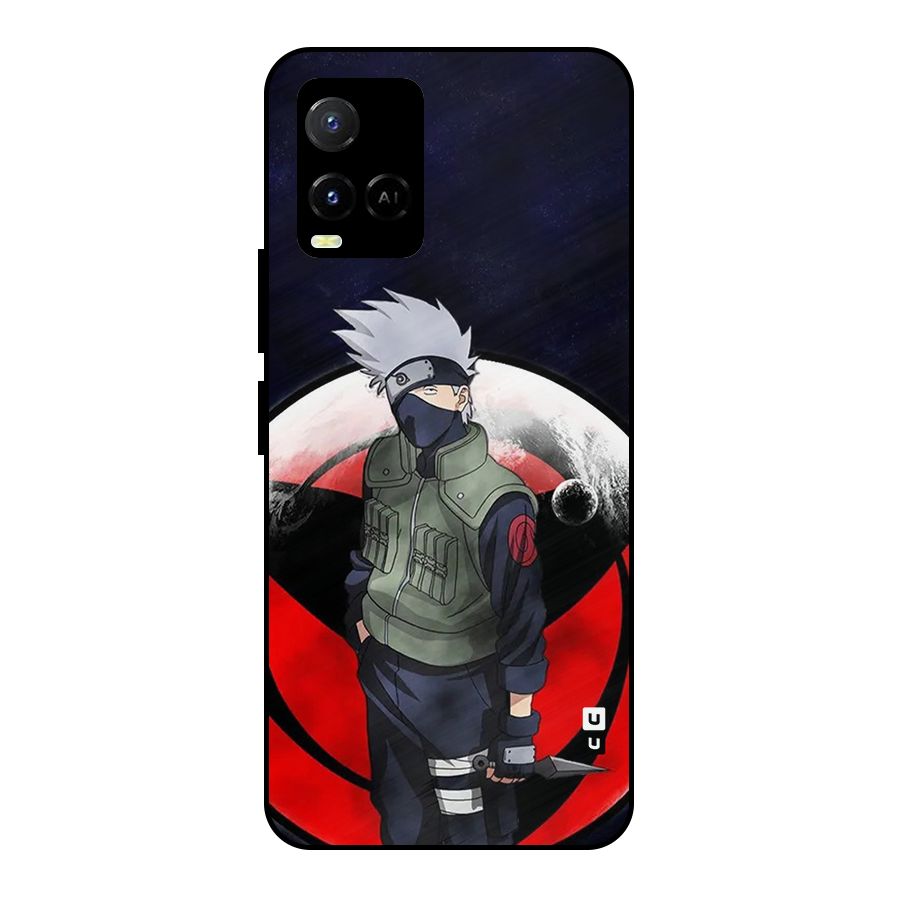 Kakashi Hatake Knife Metal Back Case for Vivo Y21A