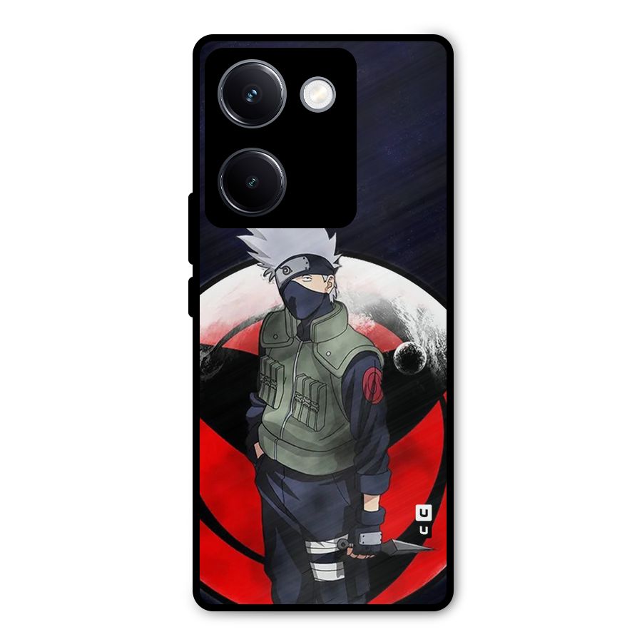 Kakashi Hatake Knife Metal Back Case for Vivo Y300 Plus