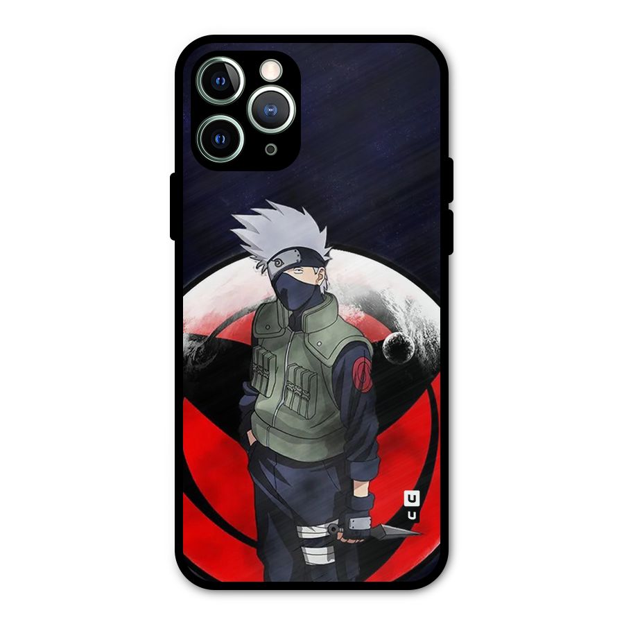 Kakashi Hatake Knife Metal Back Case for iPhone 11 Pro Max