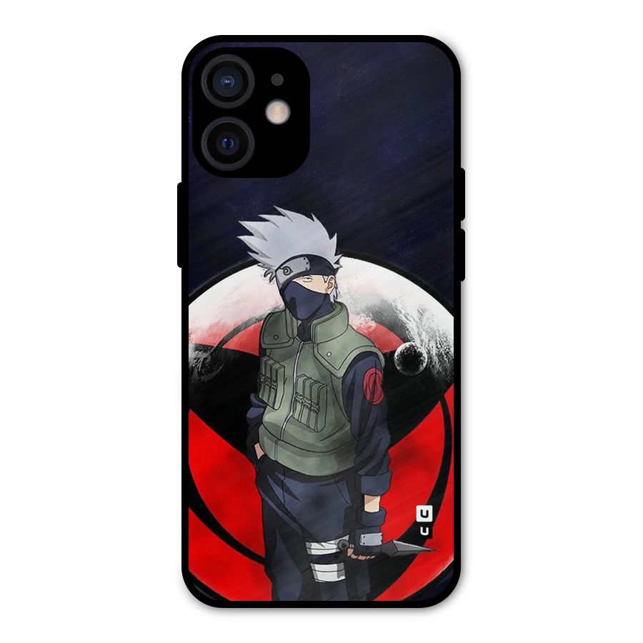 Kakashi Hatake Knife Metal Back Case for iPhone 12 Mini