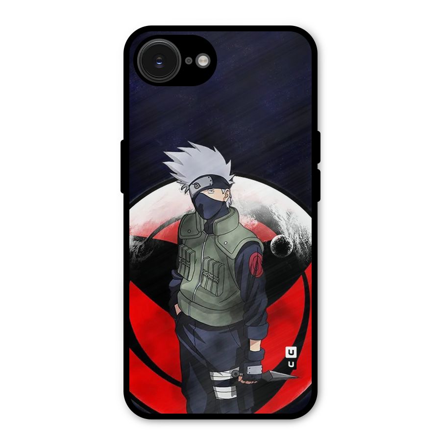 Kakashi Hatake Knife Metal Back Case for iPhone 16e