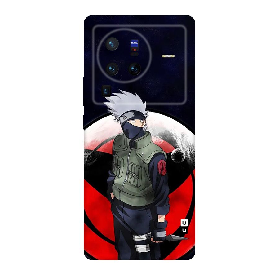 Kakashi Hatake Knife Original Polycarbonate Back Case for Vivo X80