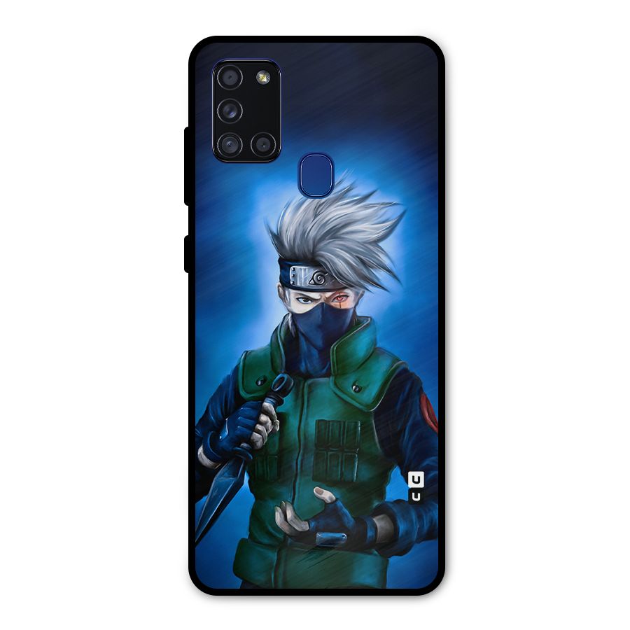 Kakashi Hatake Metal Back Case for Galaxy A21s