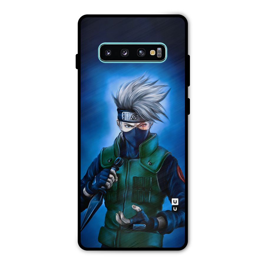 Kakashi Hatake Metal Back Case for Galaxy S10 Plus