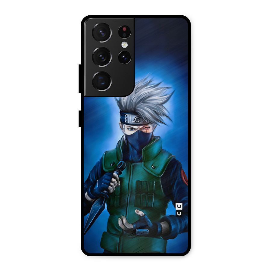 Kakashi Hatake Metal Back Case for Galaxy S21 Ultra 5G