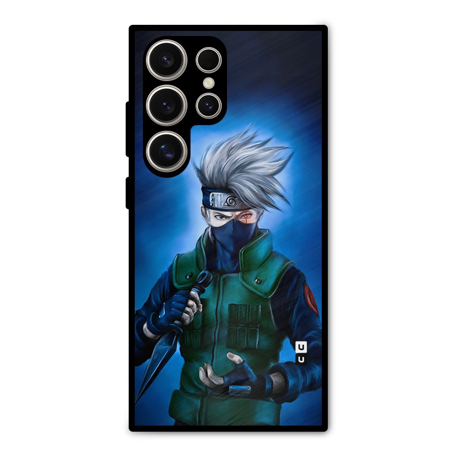 Kakashi Hatake Metal Back Case for Galaxy S24 Ultra