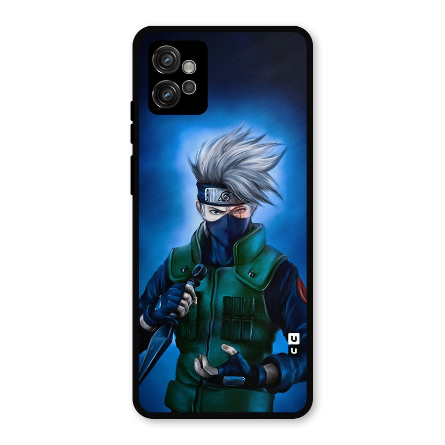 Kakashi Hatake Metal Back Case for Moto G32