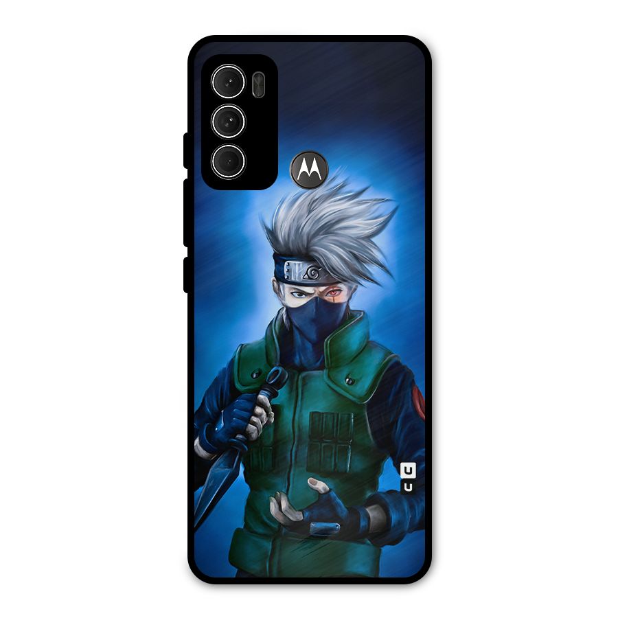Kakashi Hatake Metal Back Case for Moto G60