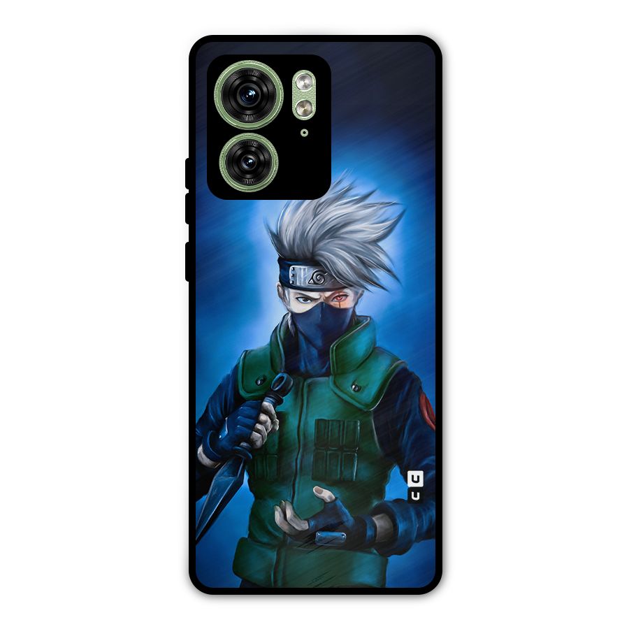 Kakashi Hatake Metal Back Case for Motorola Edge 40 5G