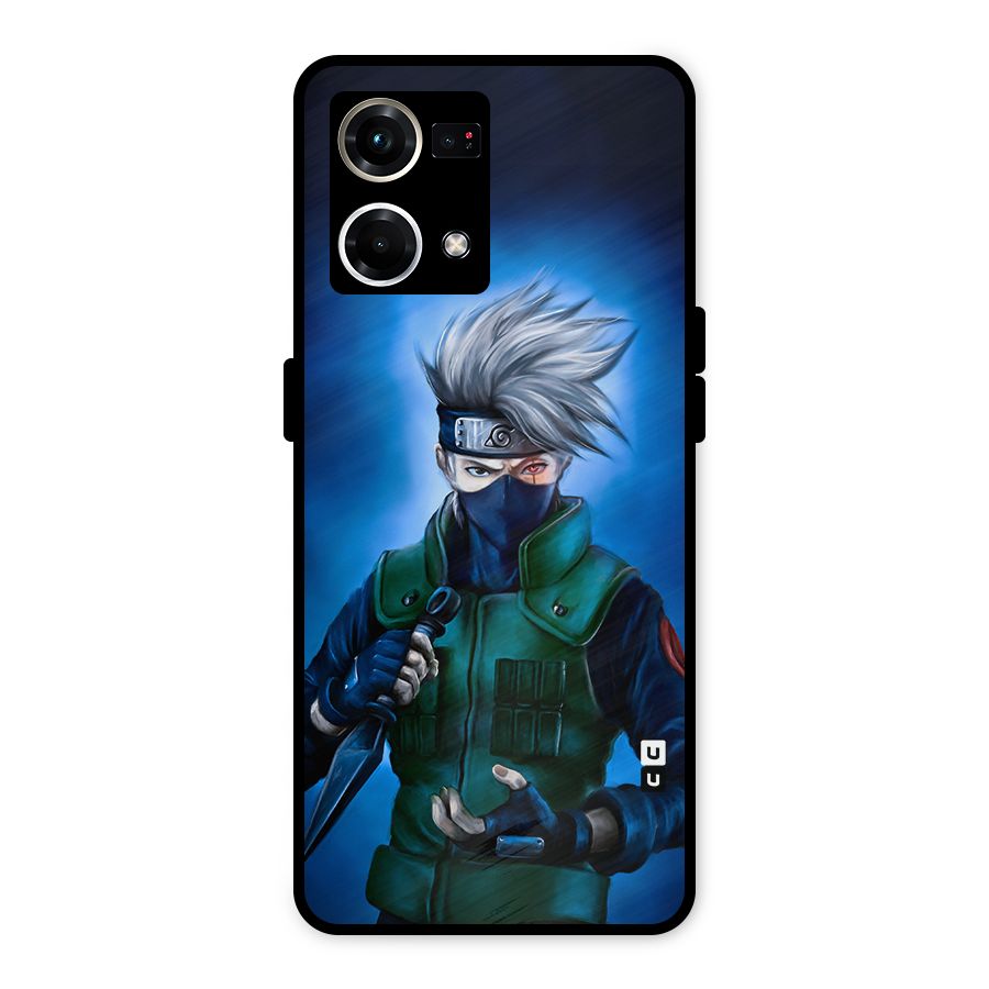 Kakashi Hatake Metal Back Case for Oppo F21 Pro 4G