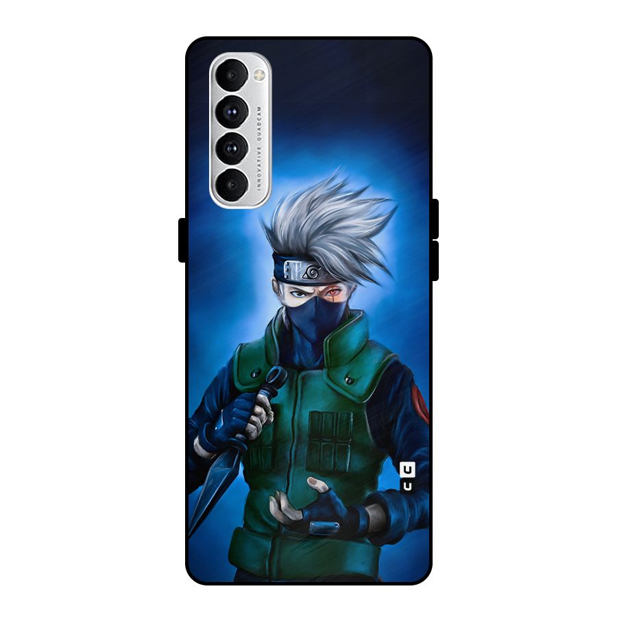 Kakashi Hatake Metal Back Case for Oppo Reno4 Pro