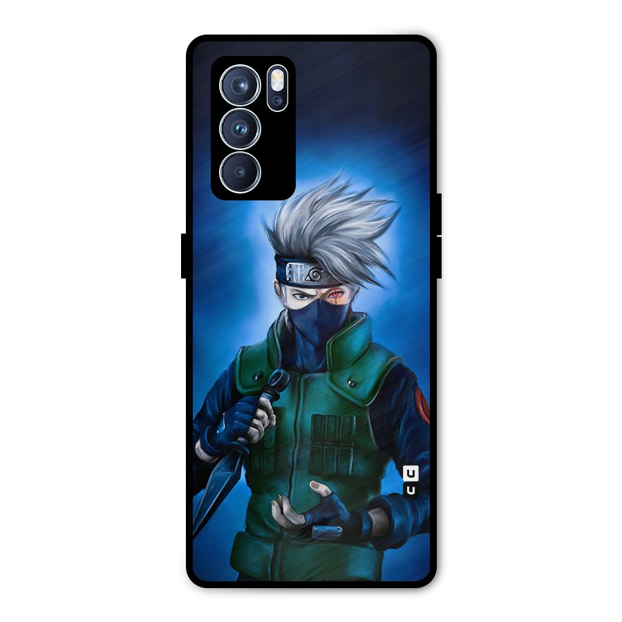 Kakashi Hatake Metal Back Case for Oppo Reno6 Pro 5G