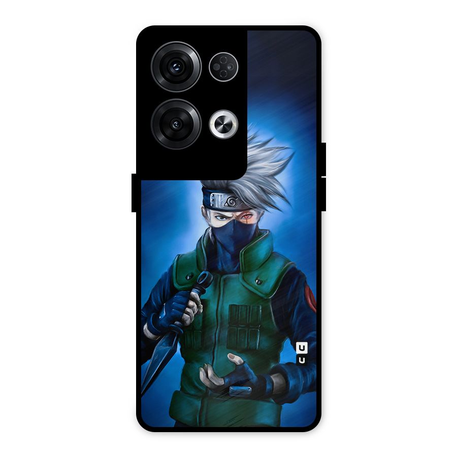 Kakashi Hatake Metal Back Case for Oppo Reno8 Pro 5G
