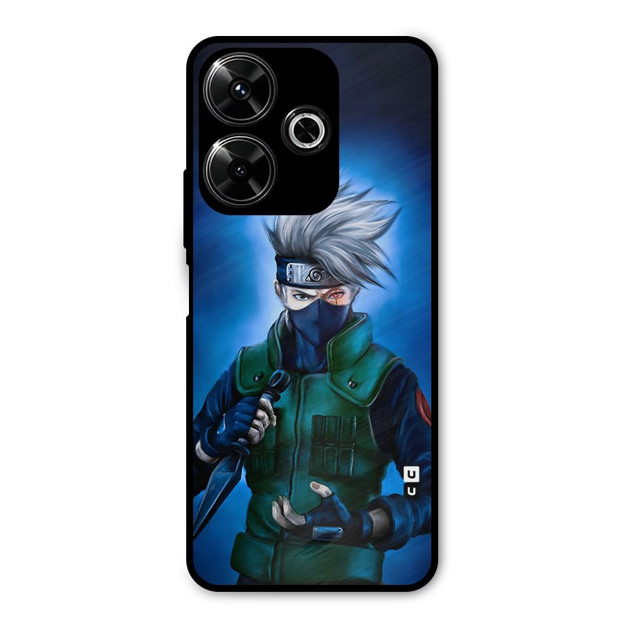 Kakashi Hatake Metal Back Case for Poco M6 Plus