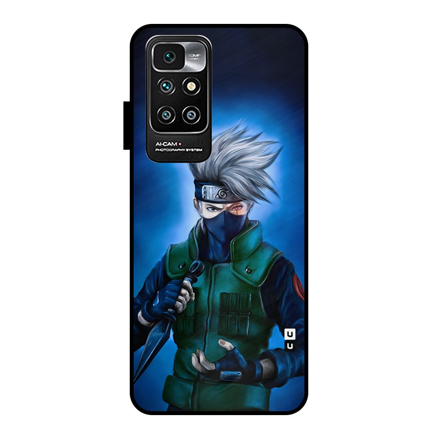 Kakashi Hatake Metal Back Case for Redmi 10 Prime