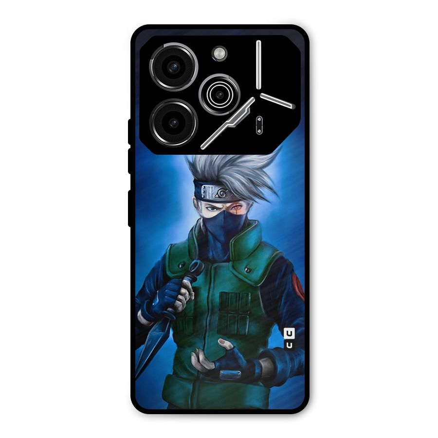 Kakashi Hatake Metal Back Case for Tecno Pova 6 Pro