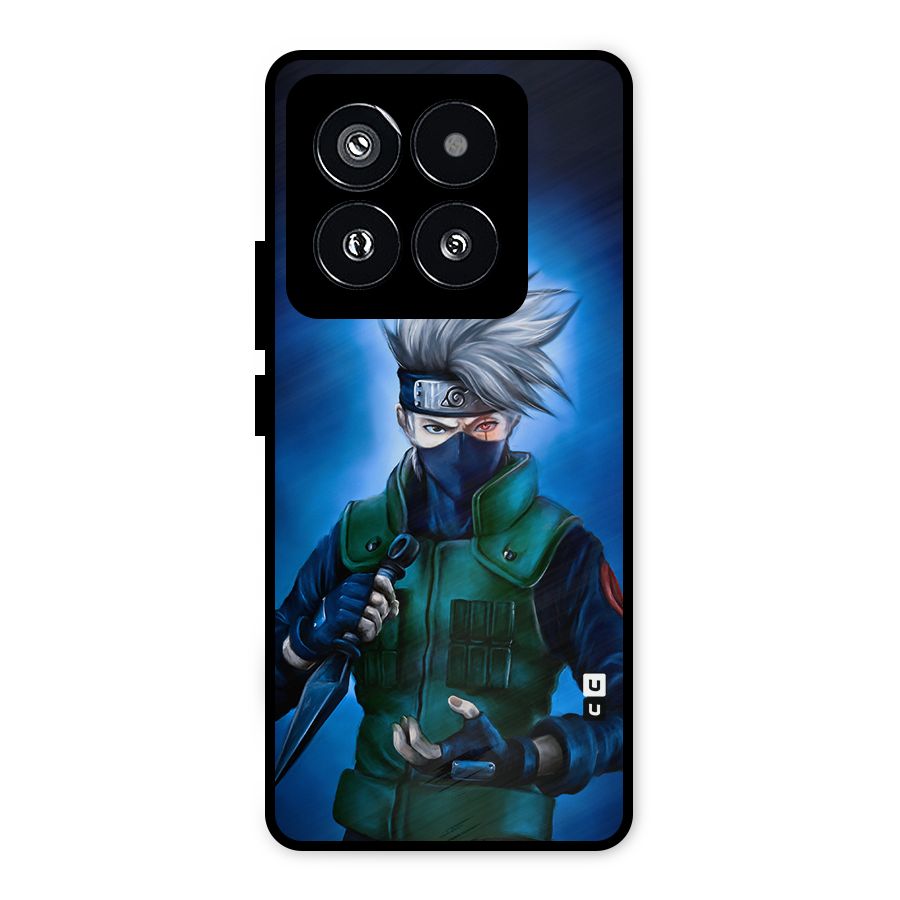 Kakashi Hatake Metal Back Case for Xiaomi 14 Pro