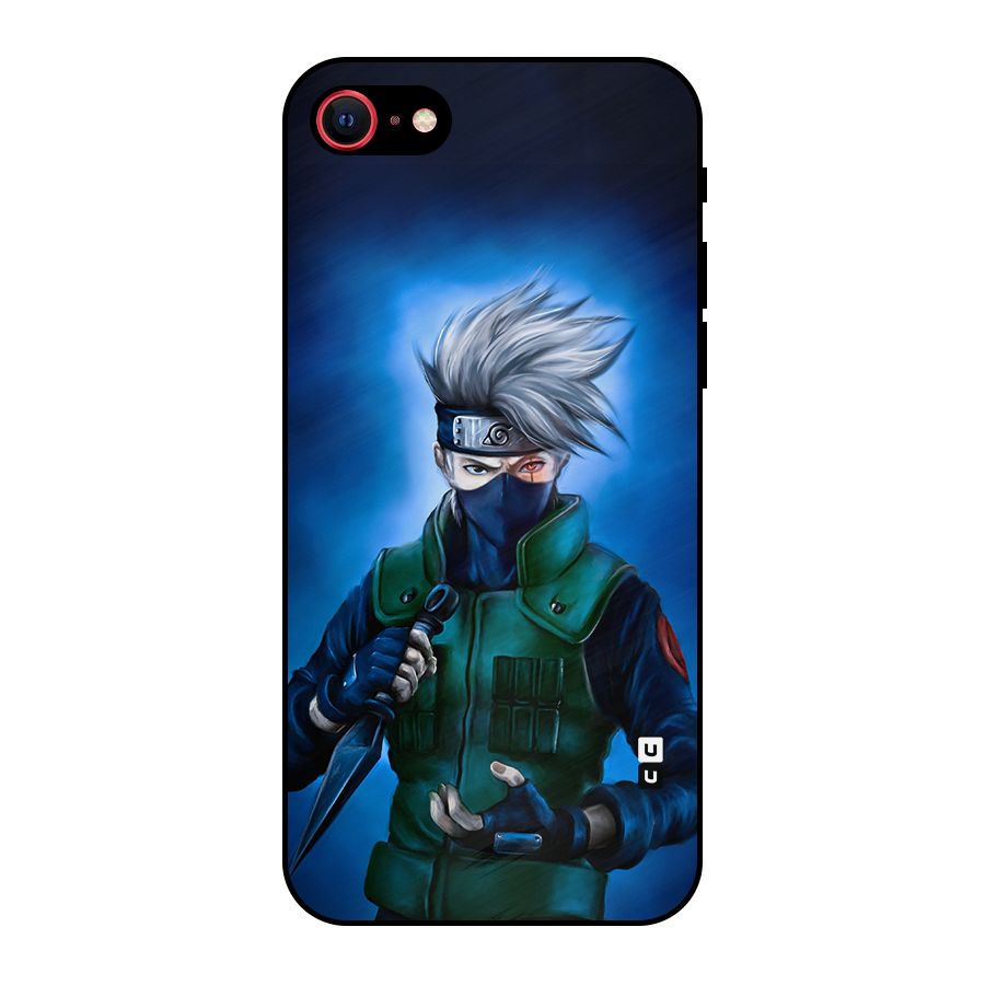 Kakashi Hatake Metal Back Case for iPhone 8