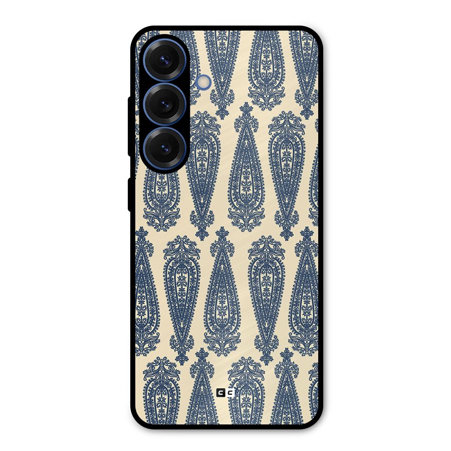 Kalamkari Design Metal Back Case for Galaxy S25