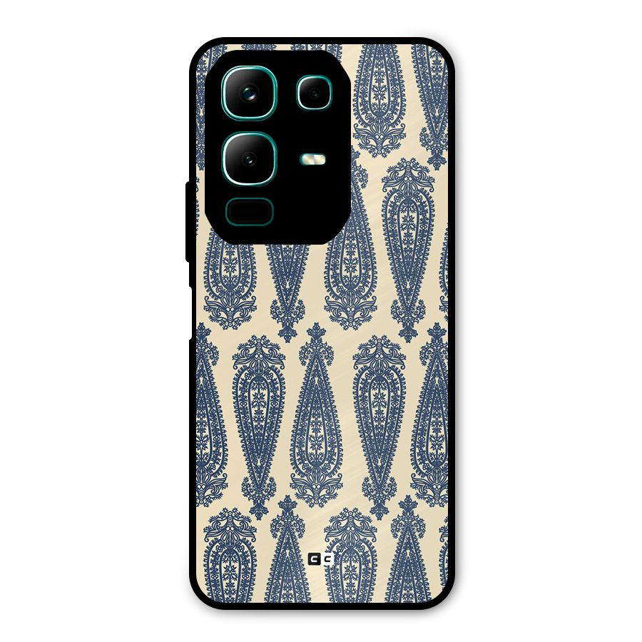 Kalamkari Design Metal Back Case for Infinix Note 50x