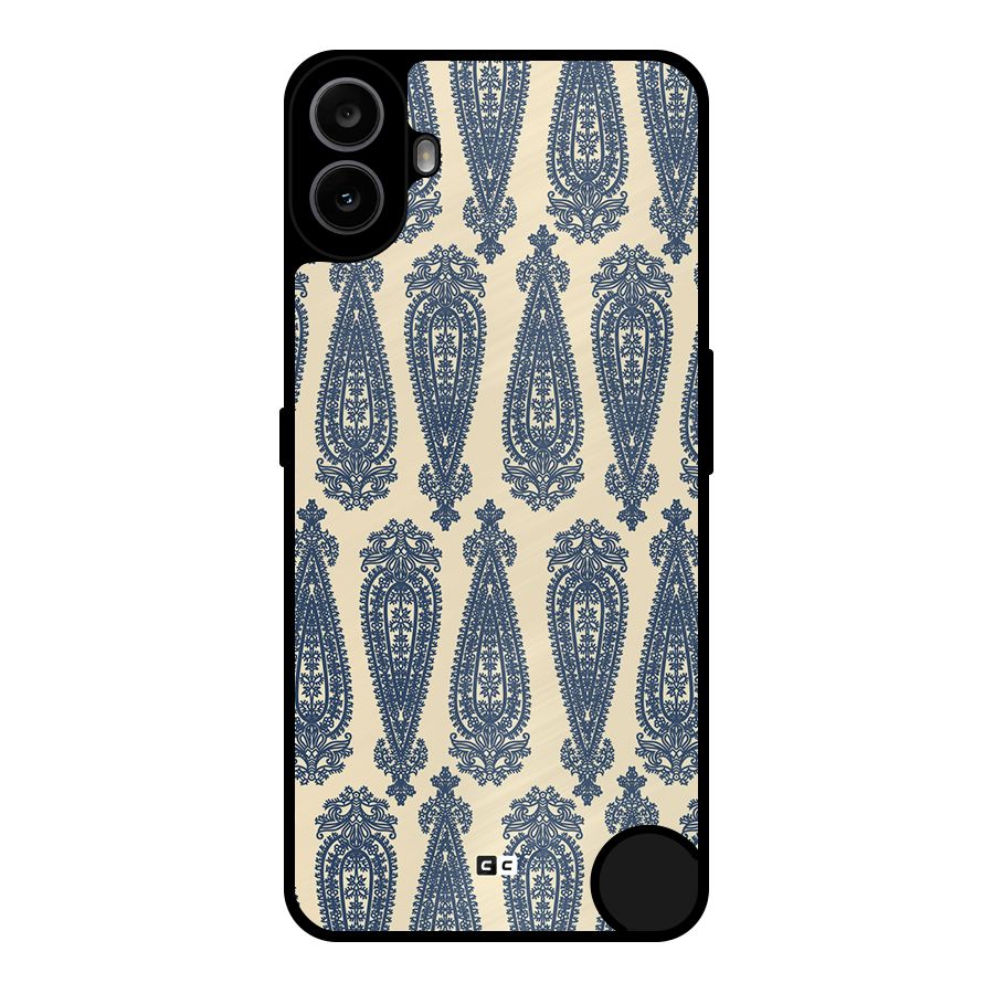 Kalamkari Design Metal Back Case for Nothing CMF Phone 1