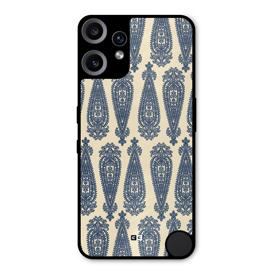 Kalamkari Design Metal Back Case for Nothing CMF Phone 2 Pro