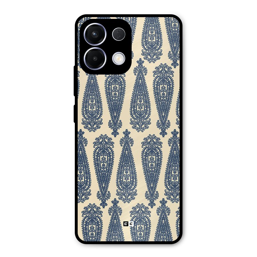 Kalamkari Design Metal Back Case for Oppo K13